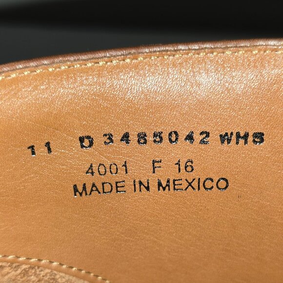 FRYE Weston 85042 Brown Leather Lace Up Chukka Ankle Dress Boots Men's US 11 D - Picture 5 of 9